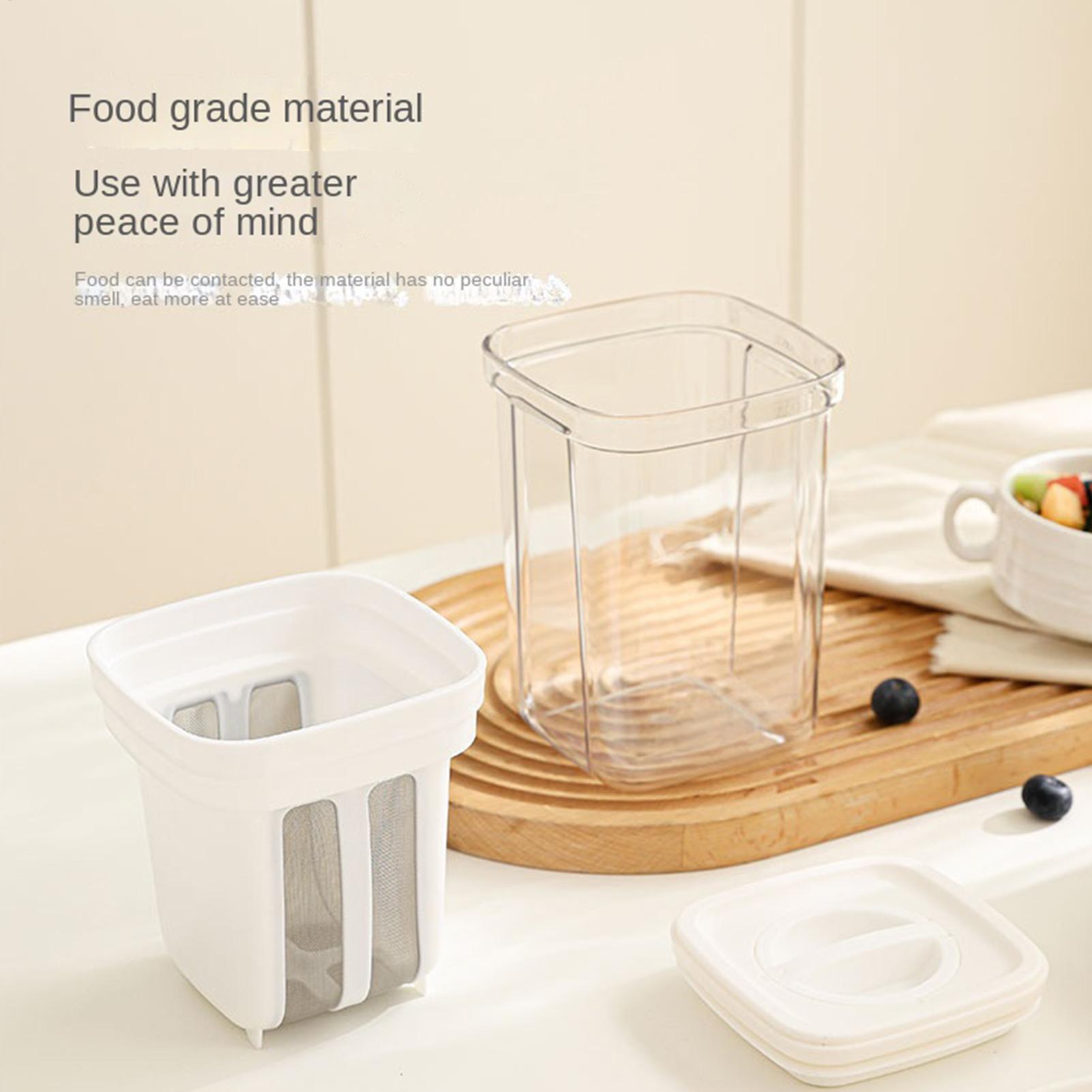 Kitchen Gadgets Rice Filter - Colino per yogurt riutilizzabile a rete