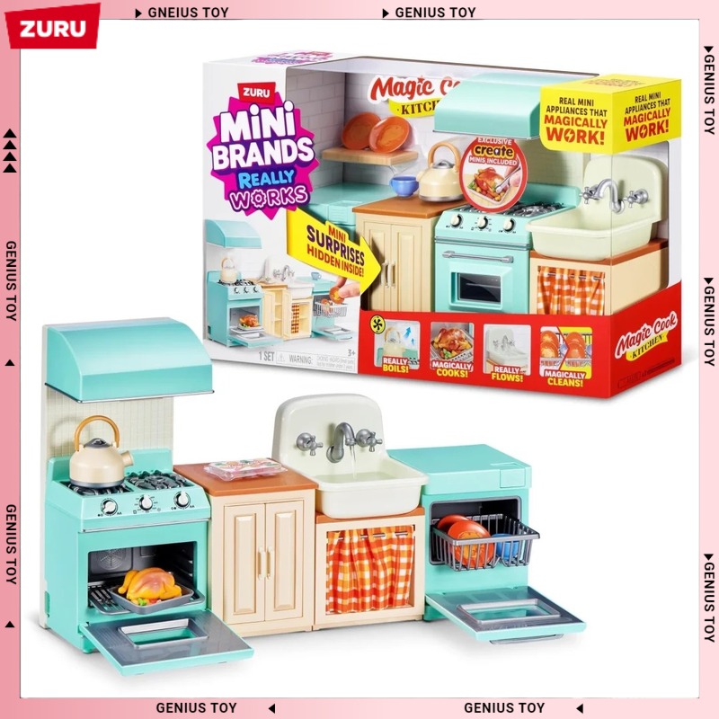 Kitchen Gadgets For Kids - Zuru Mini Brands Magic Cook Kitchen