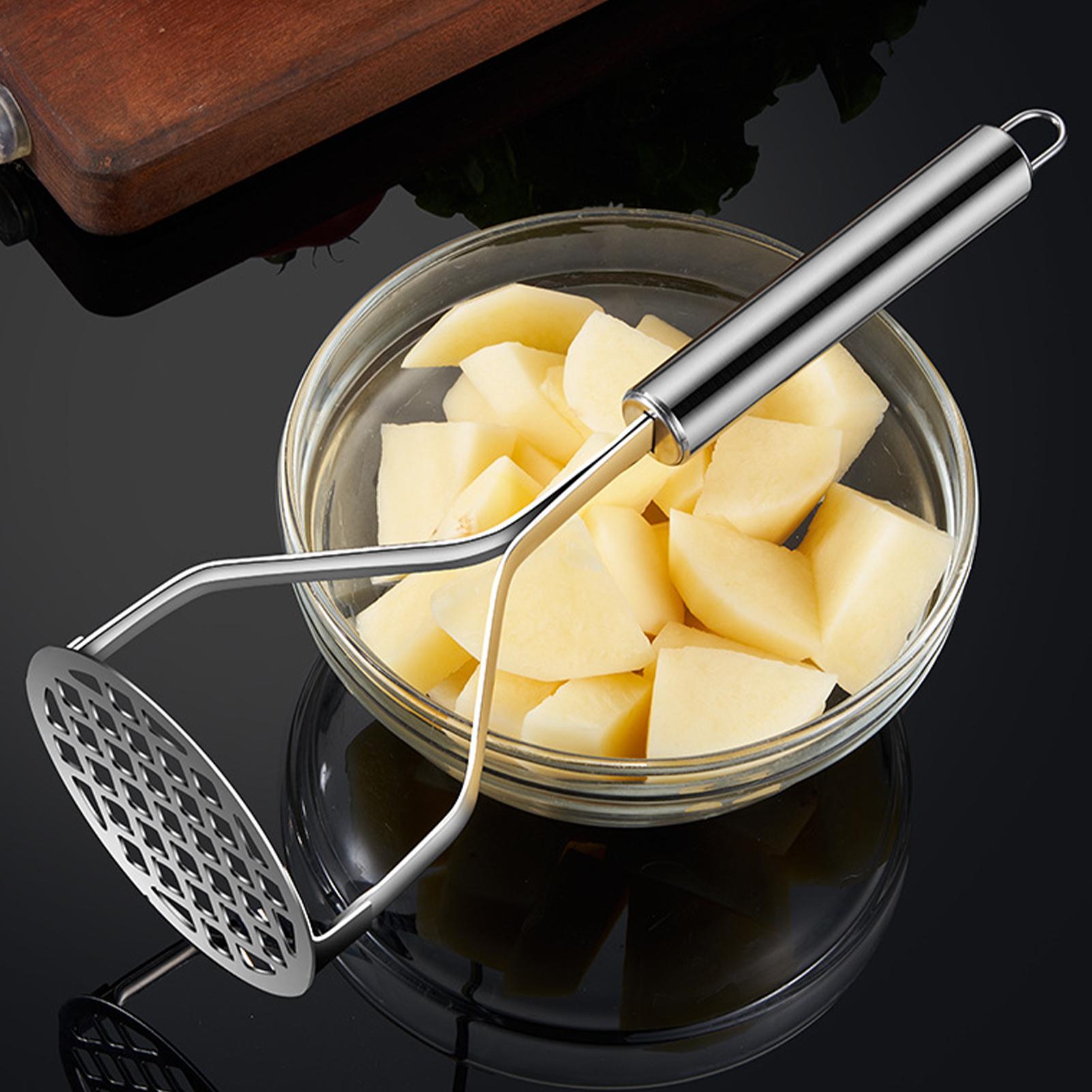 Kitchen Gadgets For Kids - Schiacciapatate Manuale in Acciaio Inox, Tritatutto
