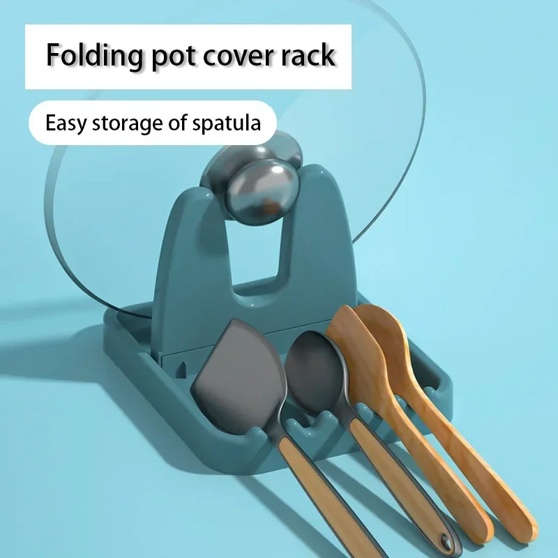 Kitchen Gadgets Under 100 - 1pc Pieghevole Pentola Coperchio Rack Stand