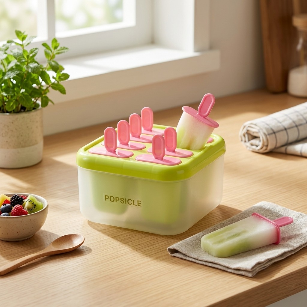 Kitchen Gadgets For Kids - Stampi per ghiaccioli in plastica a