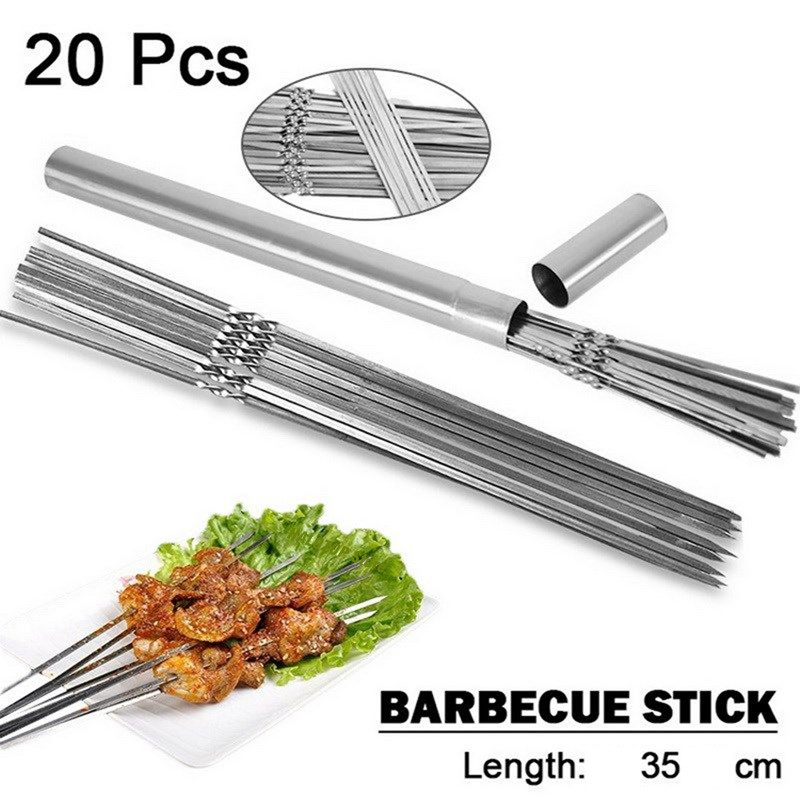 Kitchen Gadgets Youtube - Spiedini per grigliare tubo di stoccaggio