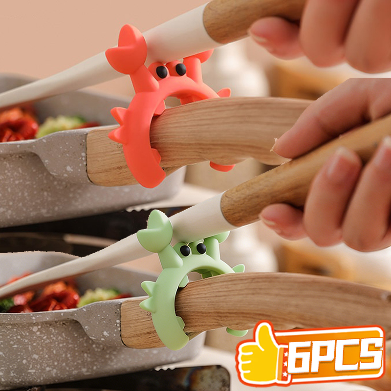 Kitchen Gadgets For Small Kitchens - Supporto Multifunzione in Silicone per Spatole,