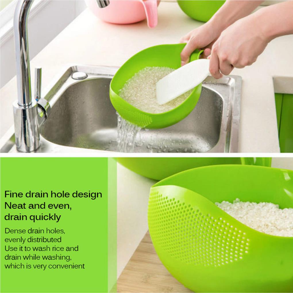Nuovo portatile in plastica pe - Kitchen Gadgets Rice Filter recensione e prezzo