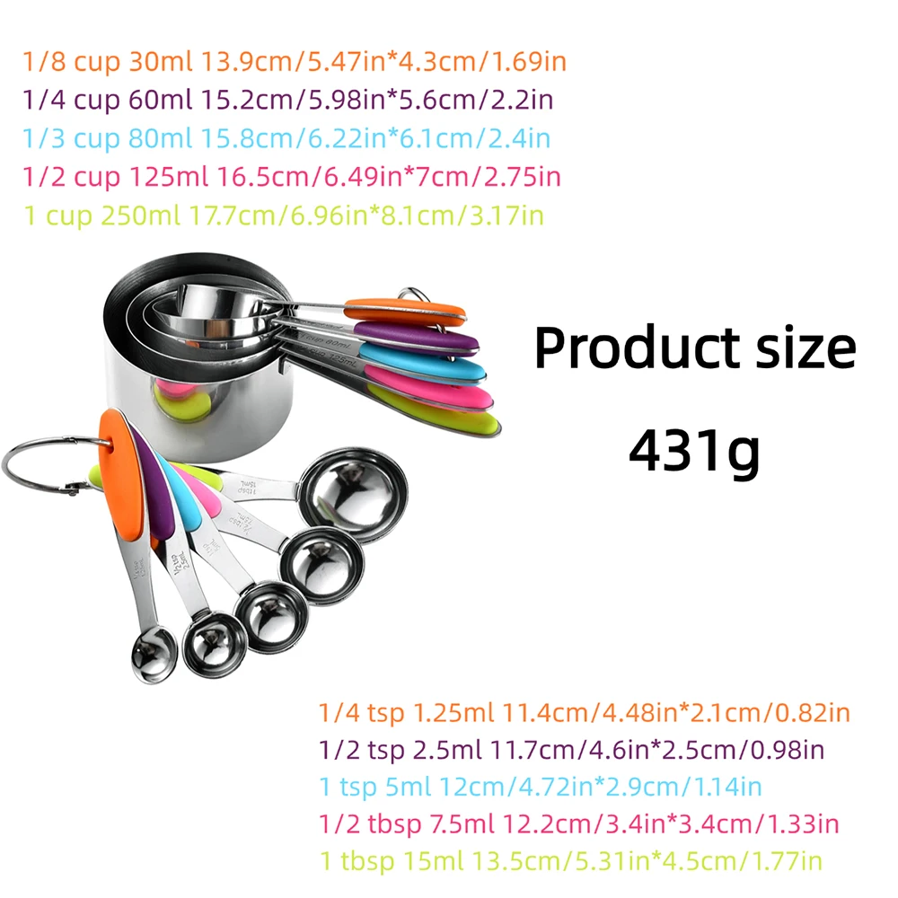 5/10 pezzi misurini e cucchiai - Kitchen Gadgets You Need recensione e prezzo