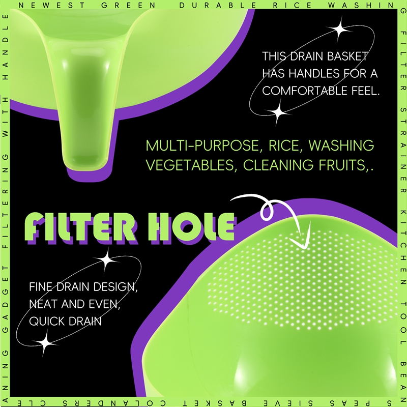 Durevole filtro per il lavaggi - Kitchen Gadgets Rice Filter recensione e prezzo