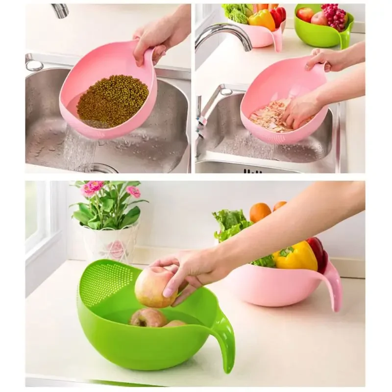 Frutta Verdura Ciotola Scolapi - Kitchen Gadgets Rice Filter recensione e prezzo