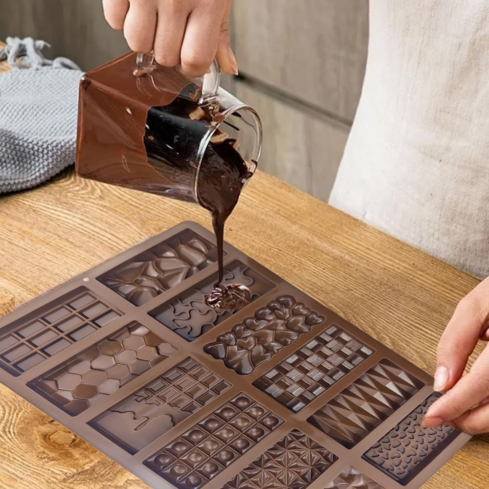 Stampi per cioccolato 12 in 1  - Silicone Mold Baking recensione e prezzo