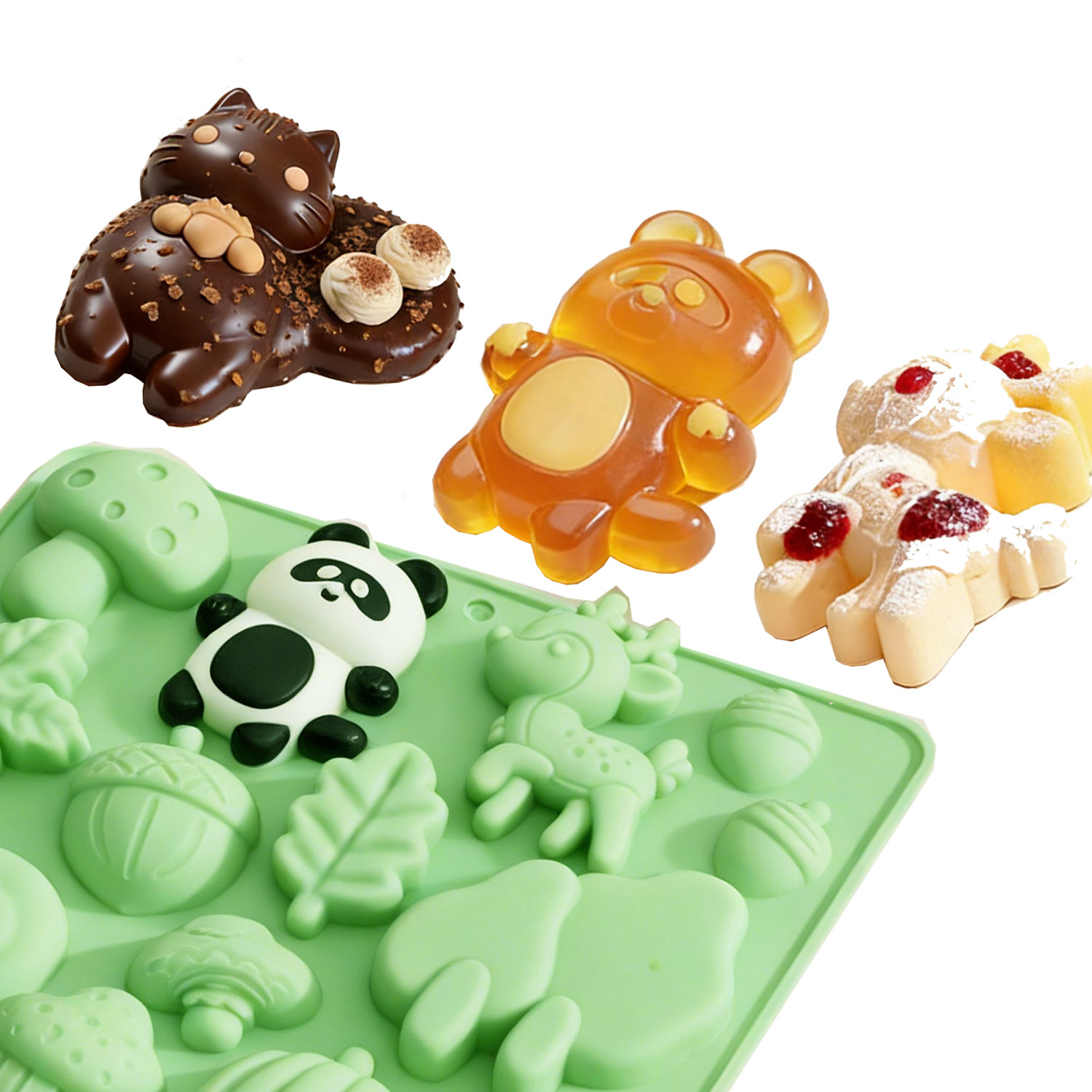 1 stampo in silicone a forma d - Silicone Mold Baking recensione e prezzo