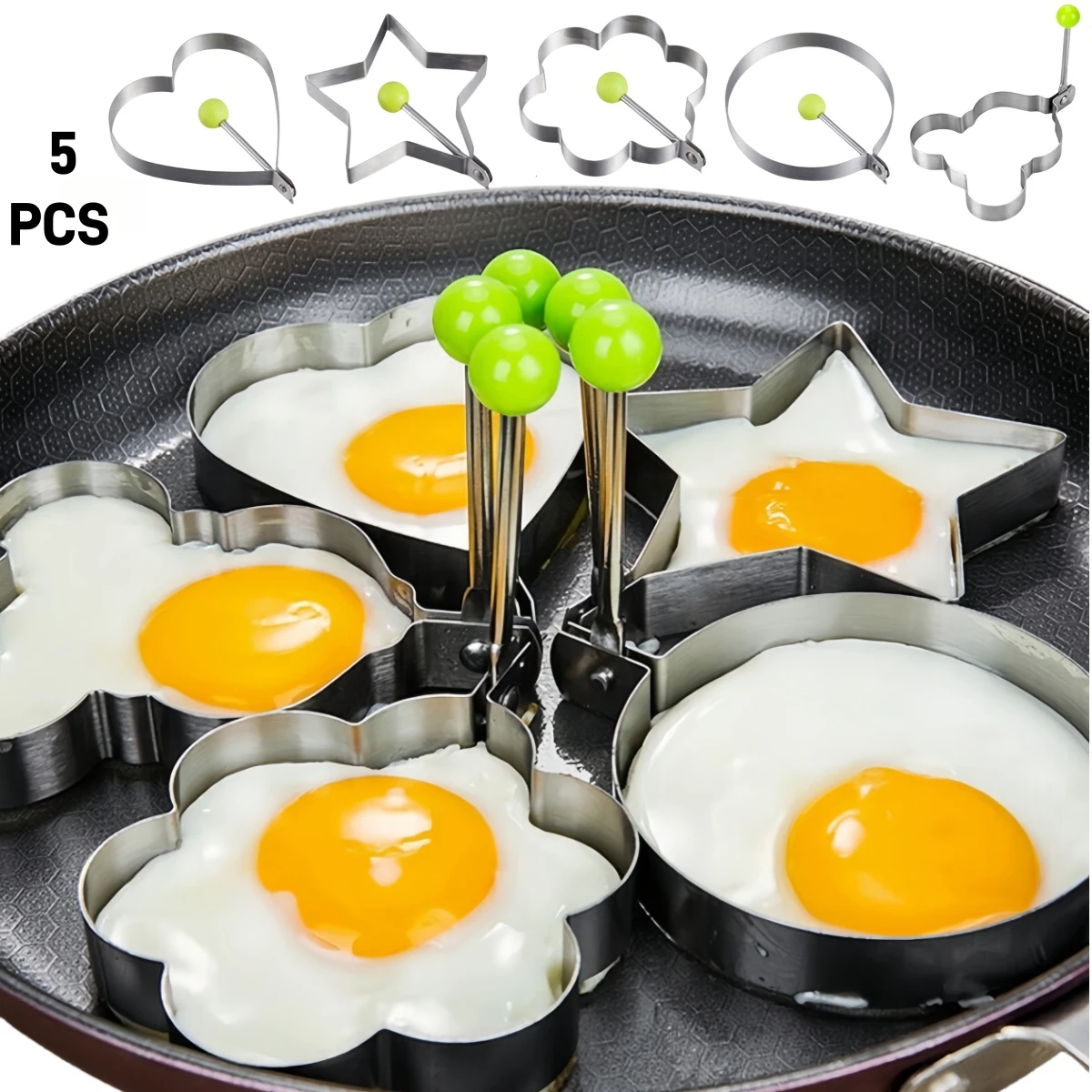 Stampo per uova fritte a forma - Kitchen Gadgets To Have recensione e prezzo