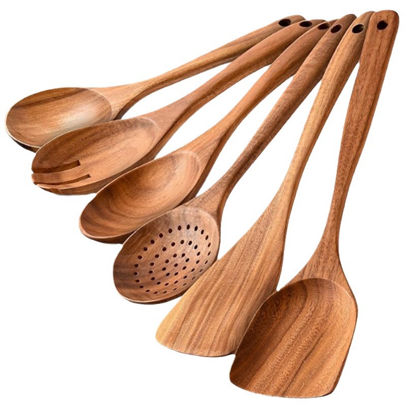 6PCS Utensili da cucina in leg - Kitchen Gadgets Under 100 recensione e prezzo
